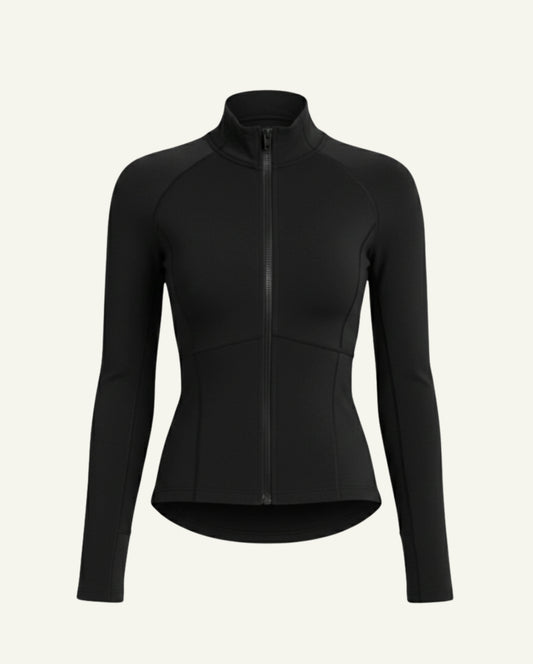 Florence Merino Wool Zip Longsleeve