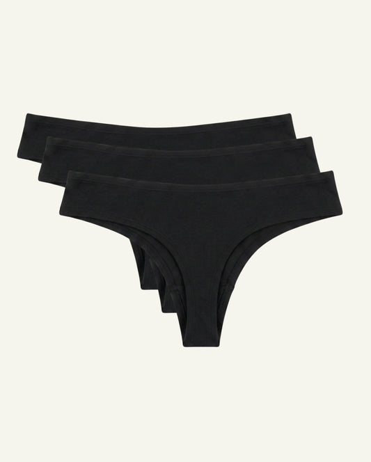 Katya Seaweed Tencel Thong 3-Pack