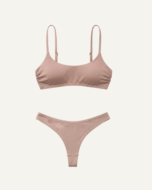 Jessamine Seaweed Tencel Underwear Set