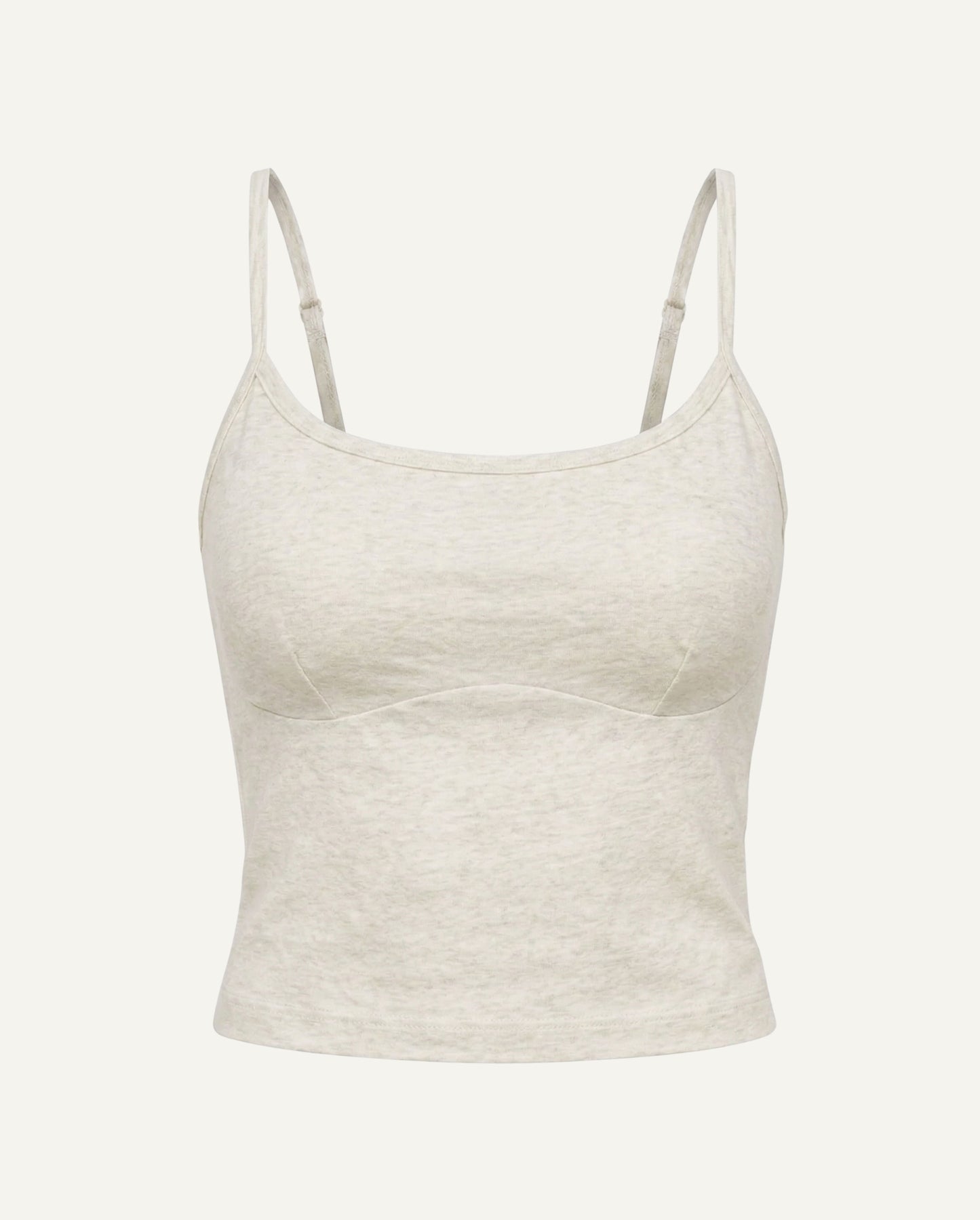 Organic Cotton & Linen Cami Top — GOTS Certified, Plastic-Free Sleepwear