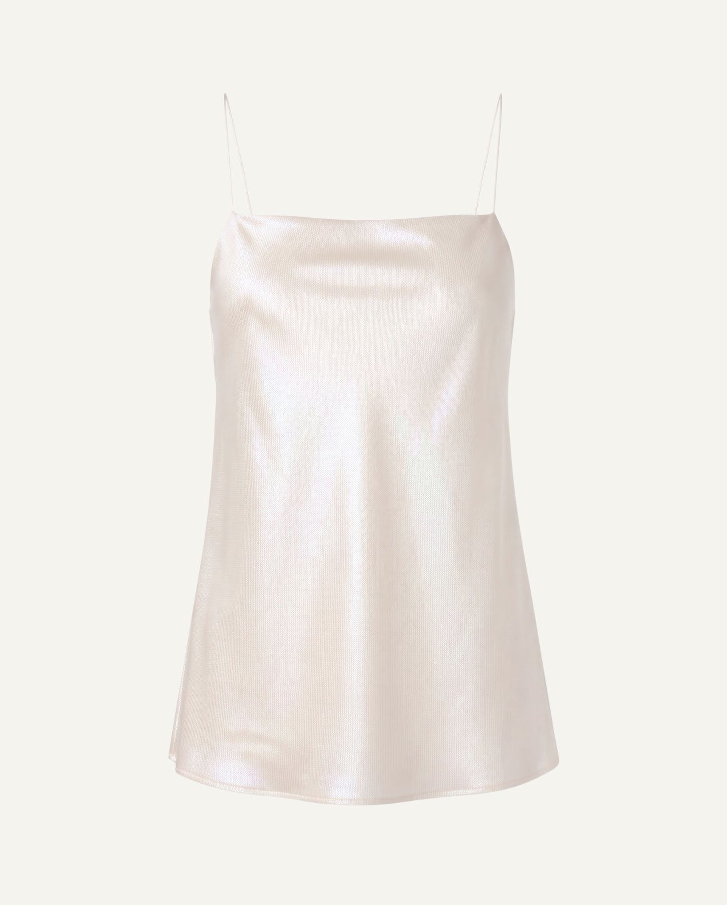 Mulberry Silk Pajama Cami - Cream