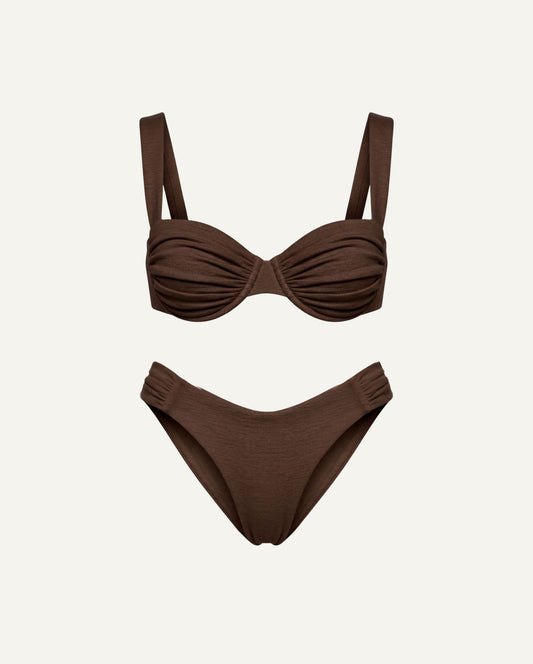 Maud Merino Wool Balconette Bikini Set