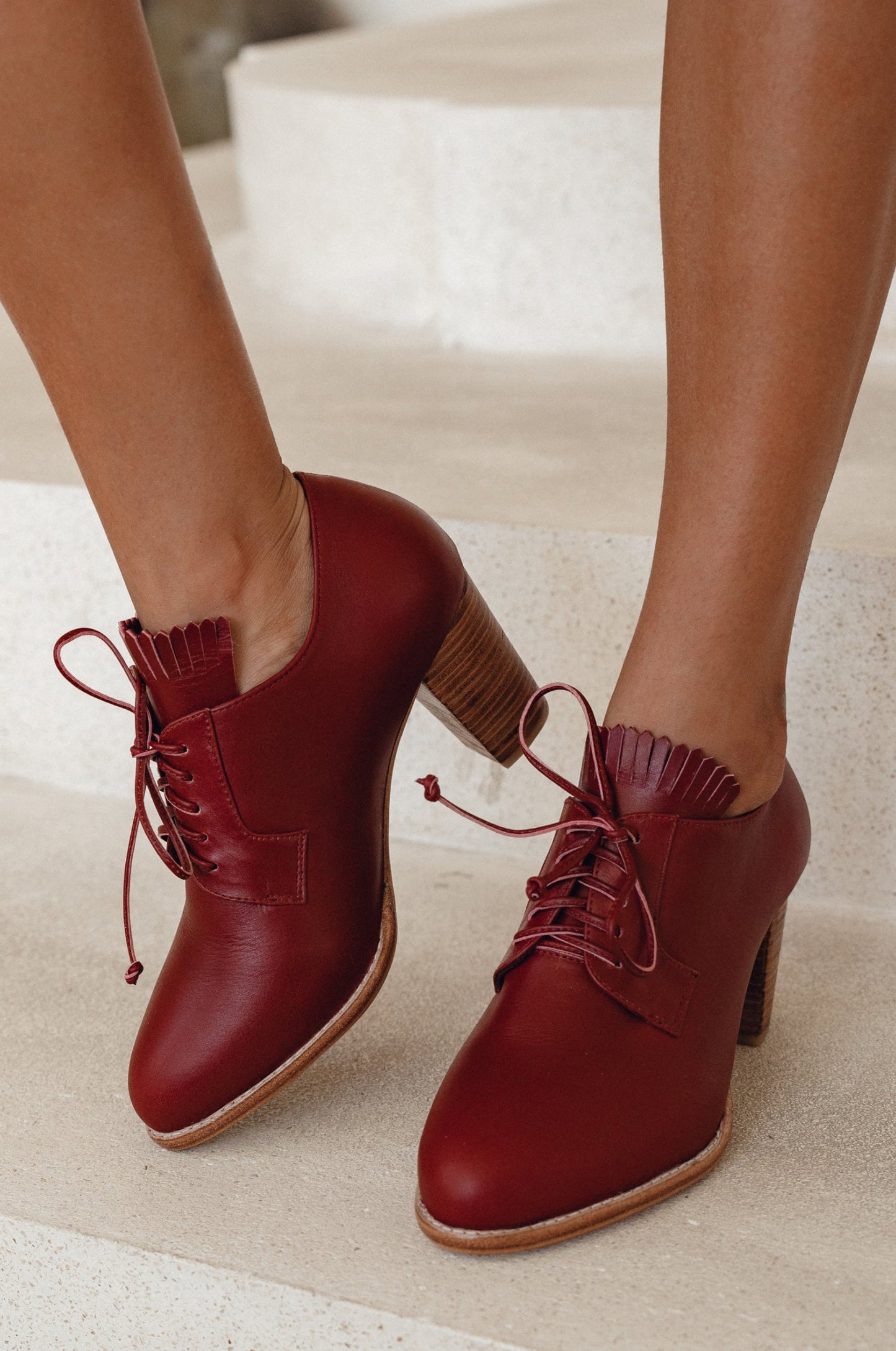 Enora Leather Oxfords