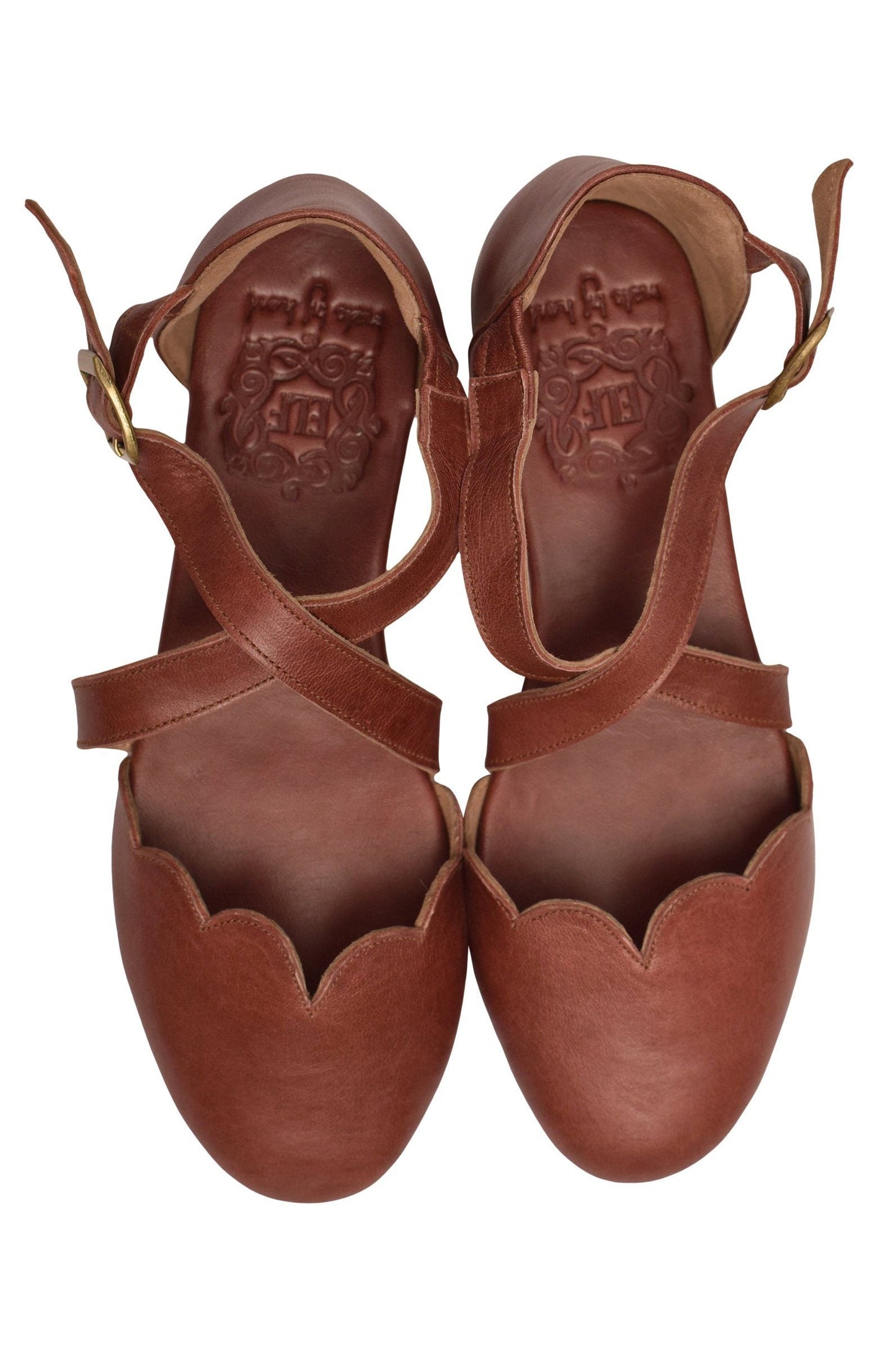 Gwenaelle Leather Ballet Flats