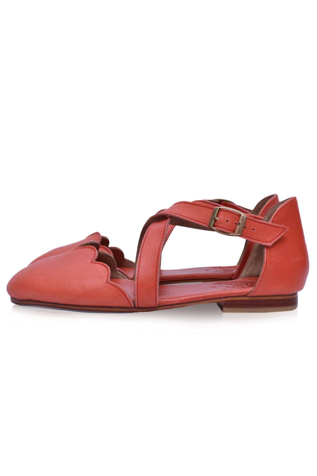 Gwenaelle Leather Ballet Flats