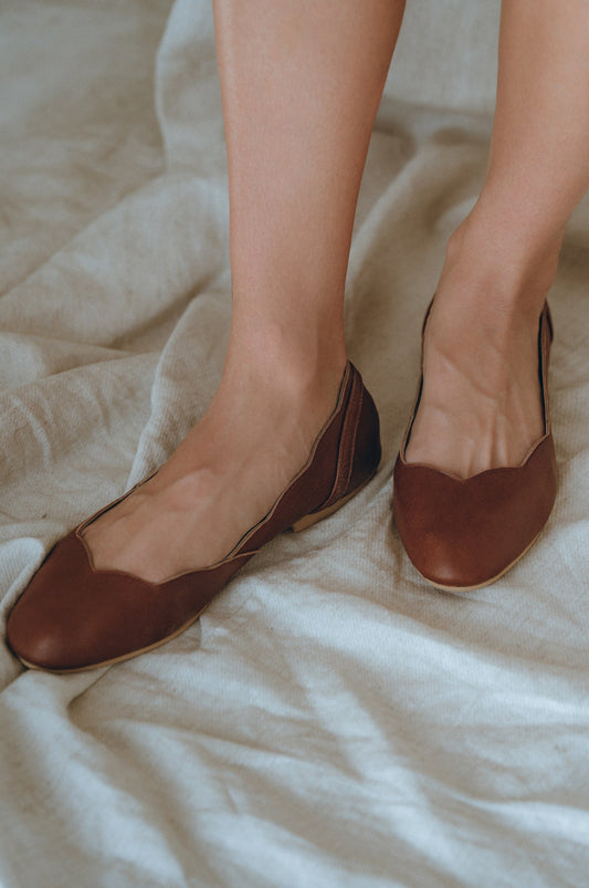 Noa Leather Ballet Flats