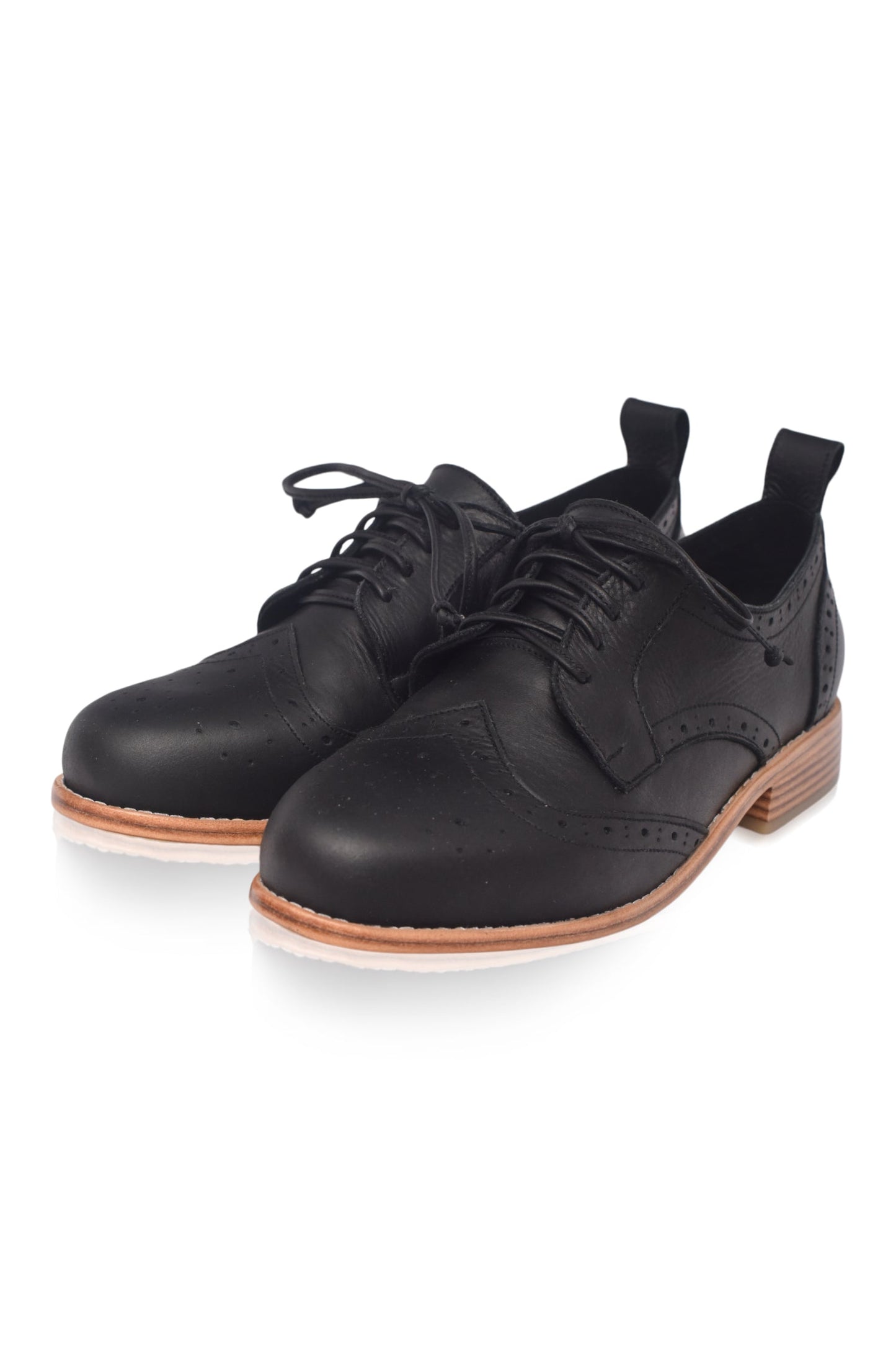 Amalthea Cutout Leather Brogues
