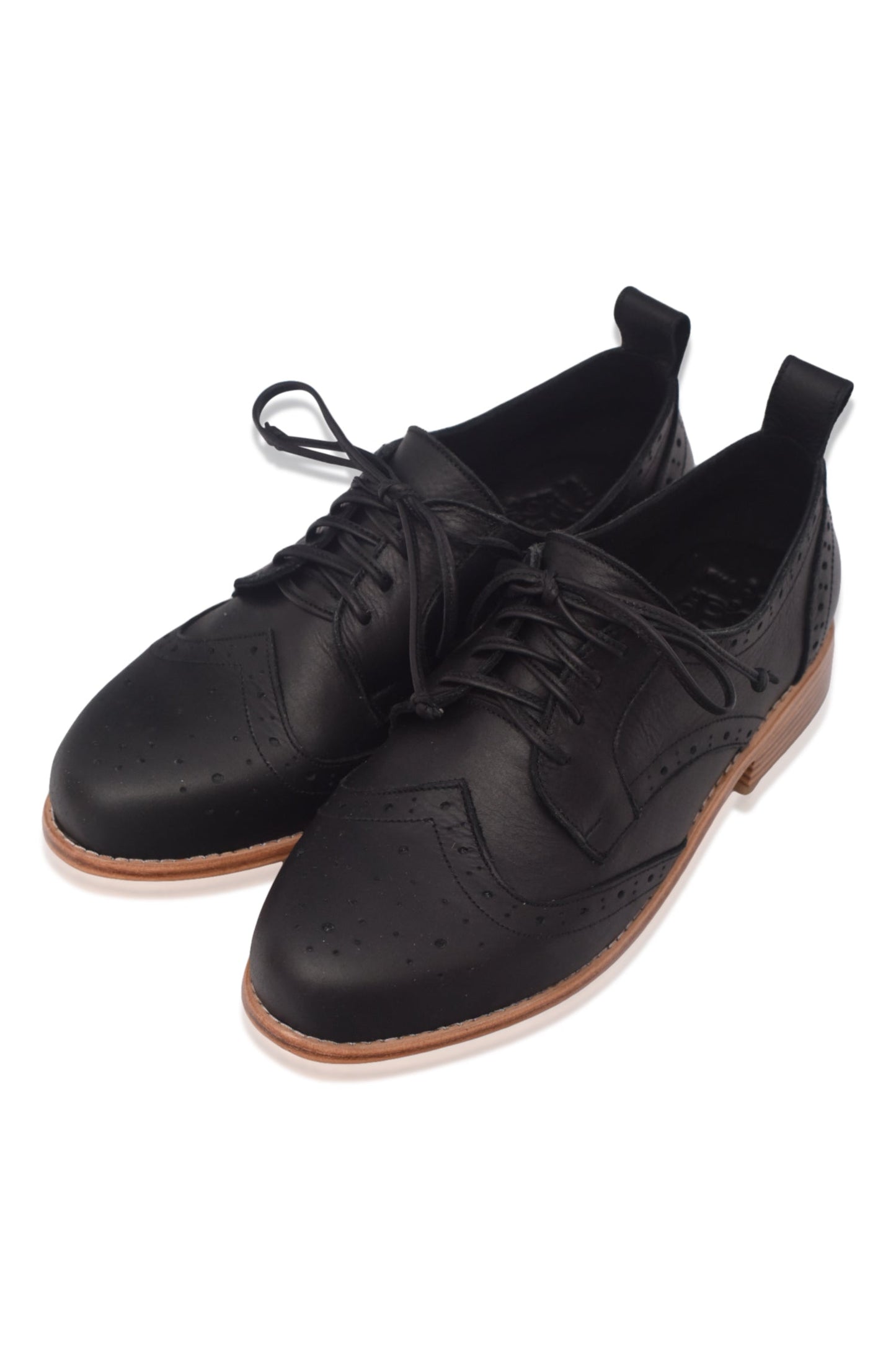 Amalthea Cutout Leather Brogues