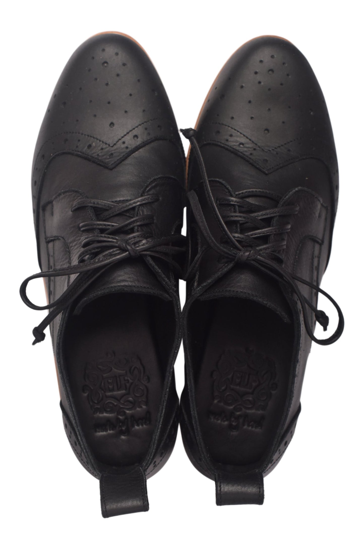 Amalthea Cutout Leather Brogues