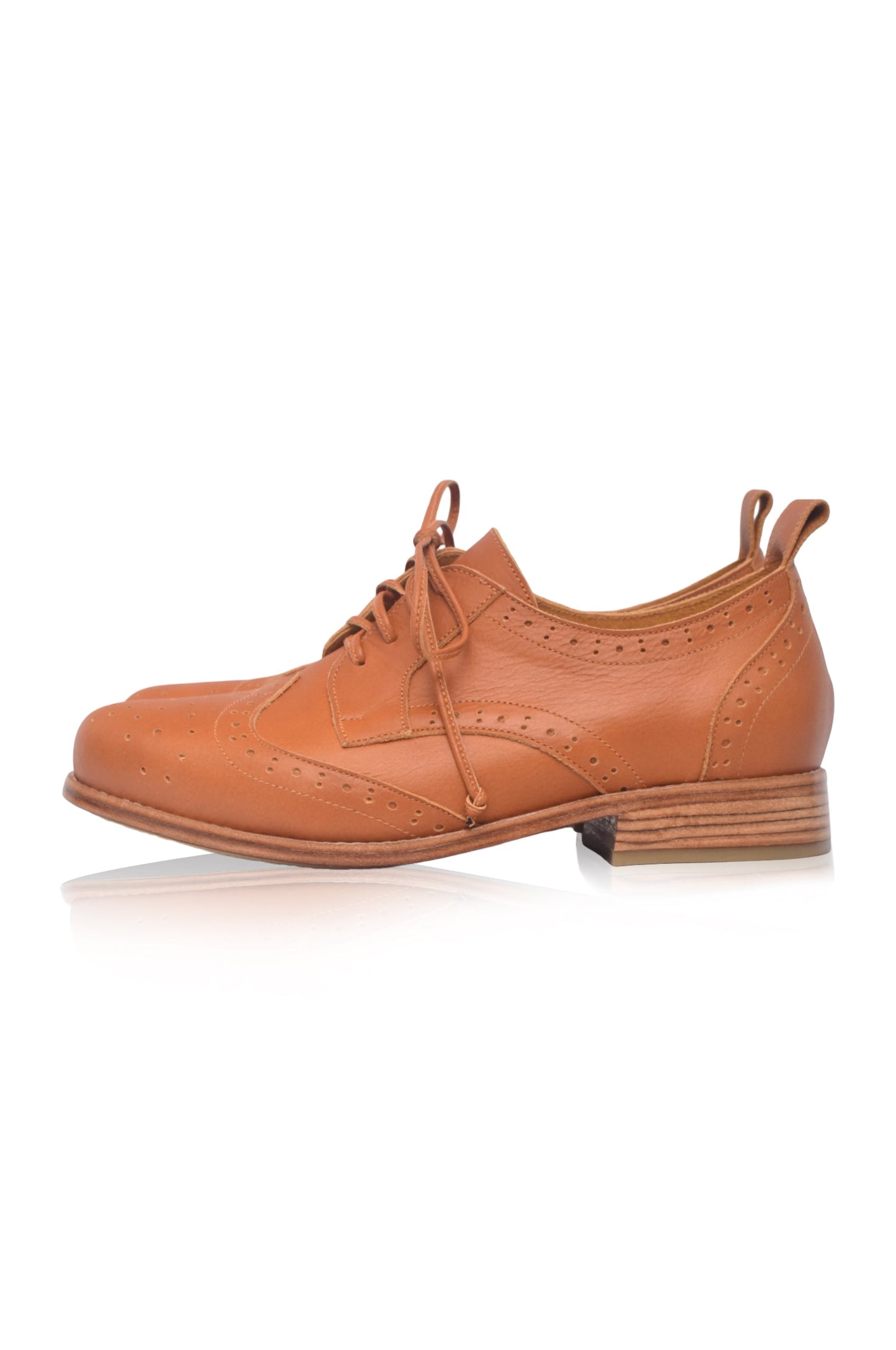 Amalthea Cutout Leather Brogues