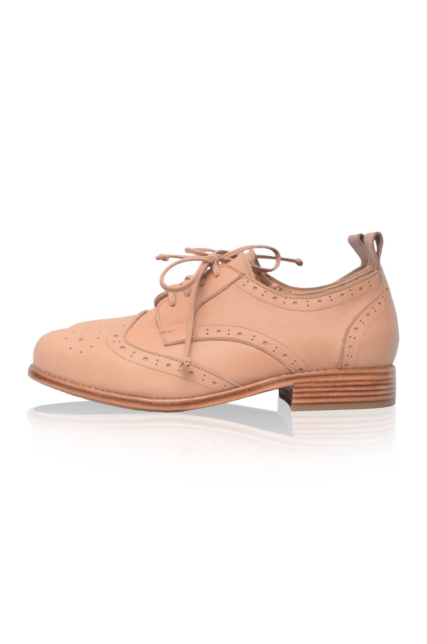 Amalthea Cutout Leather Brogues