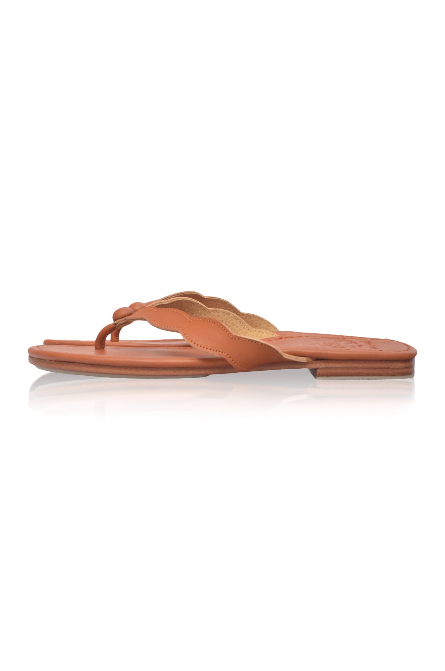 Emerance Leather Slides