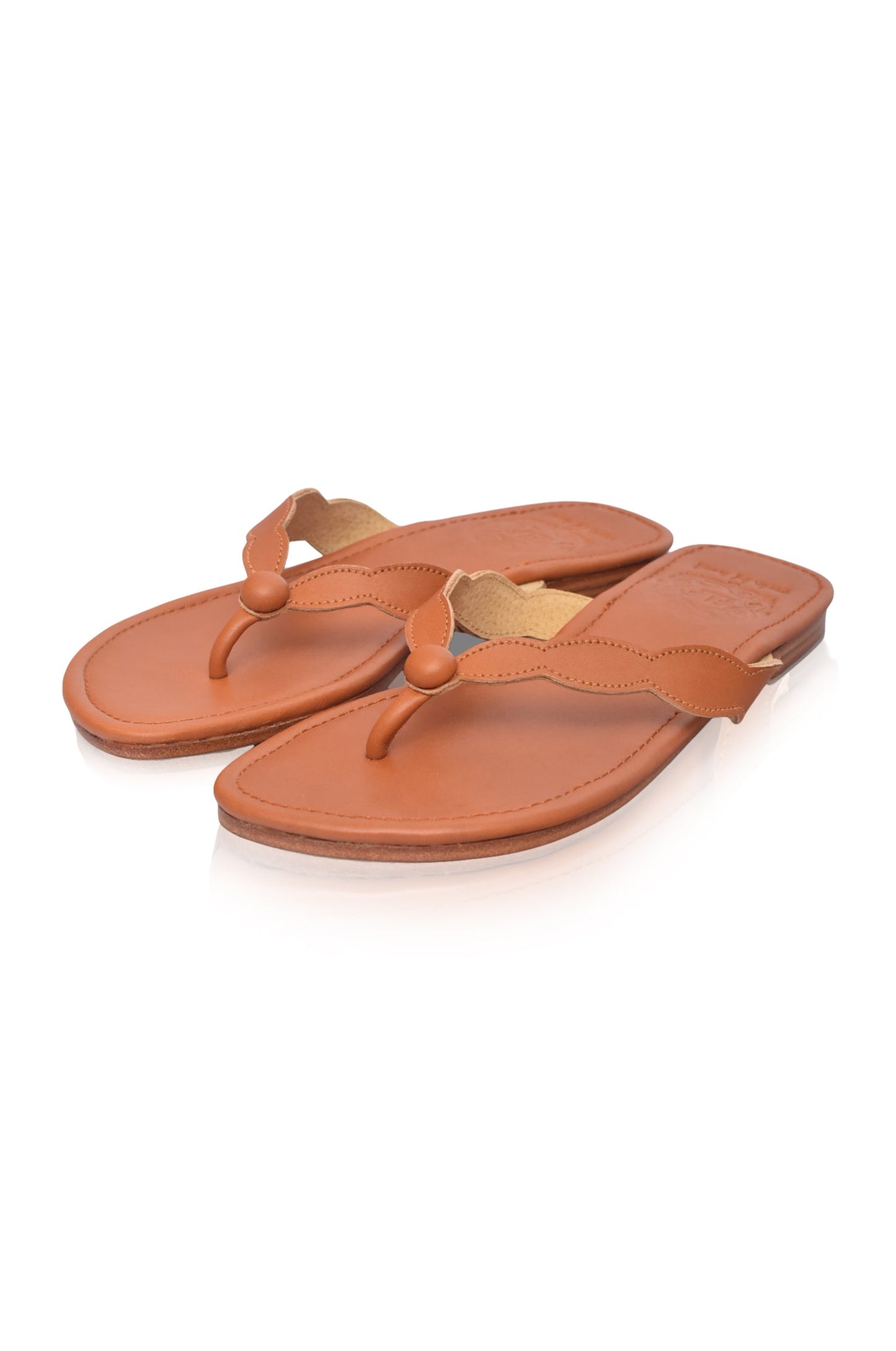 Emerance Leather Slides