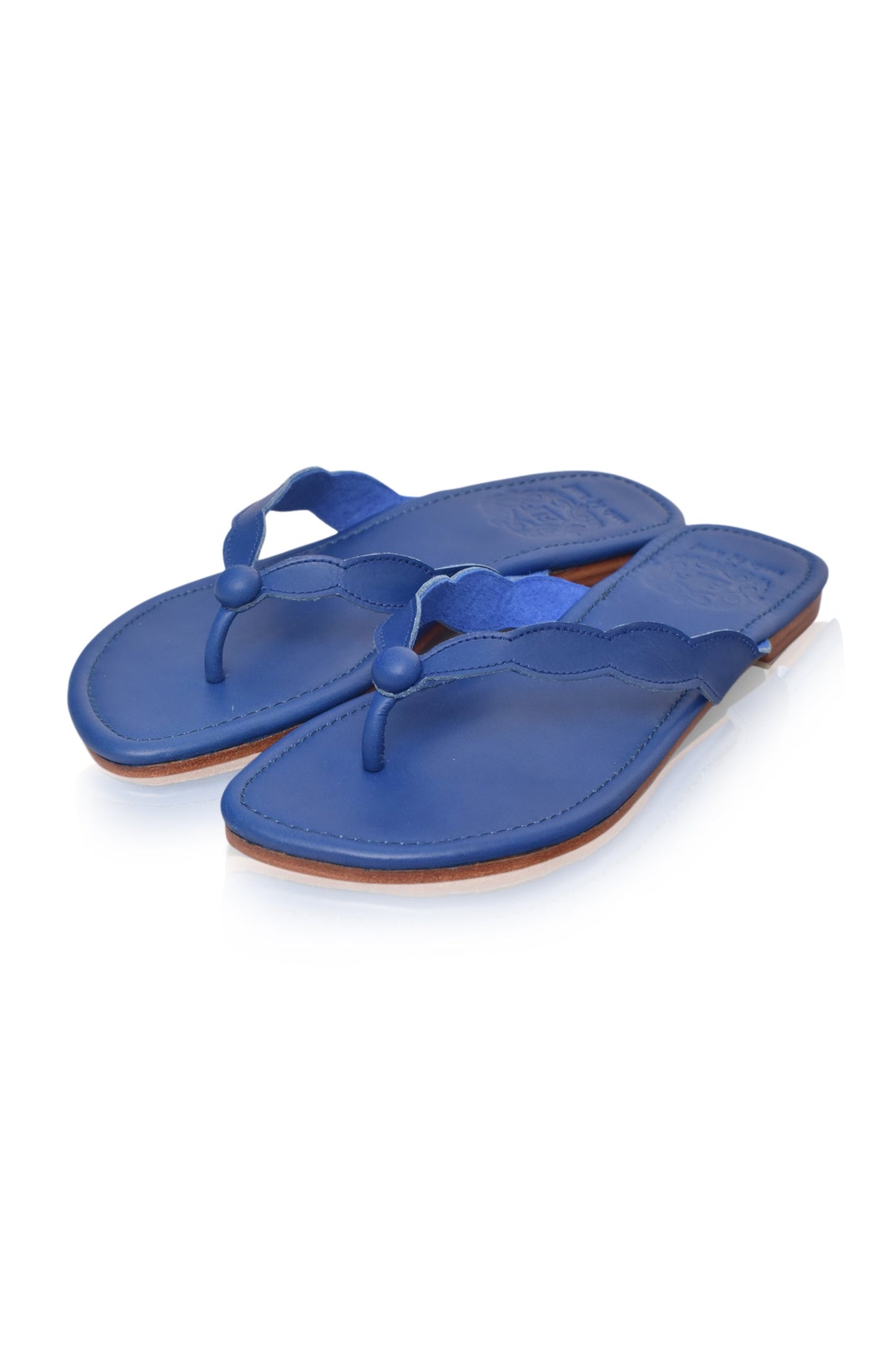 Emerance Leather Slides