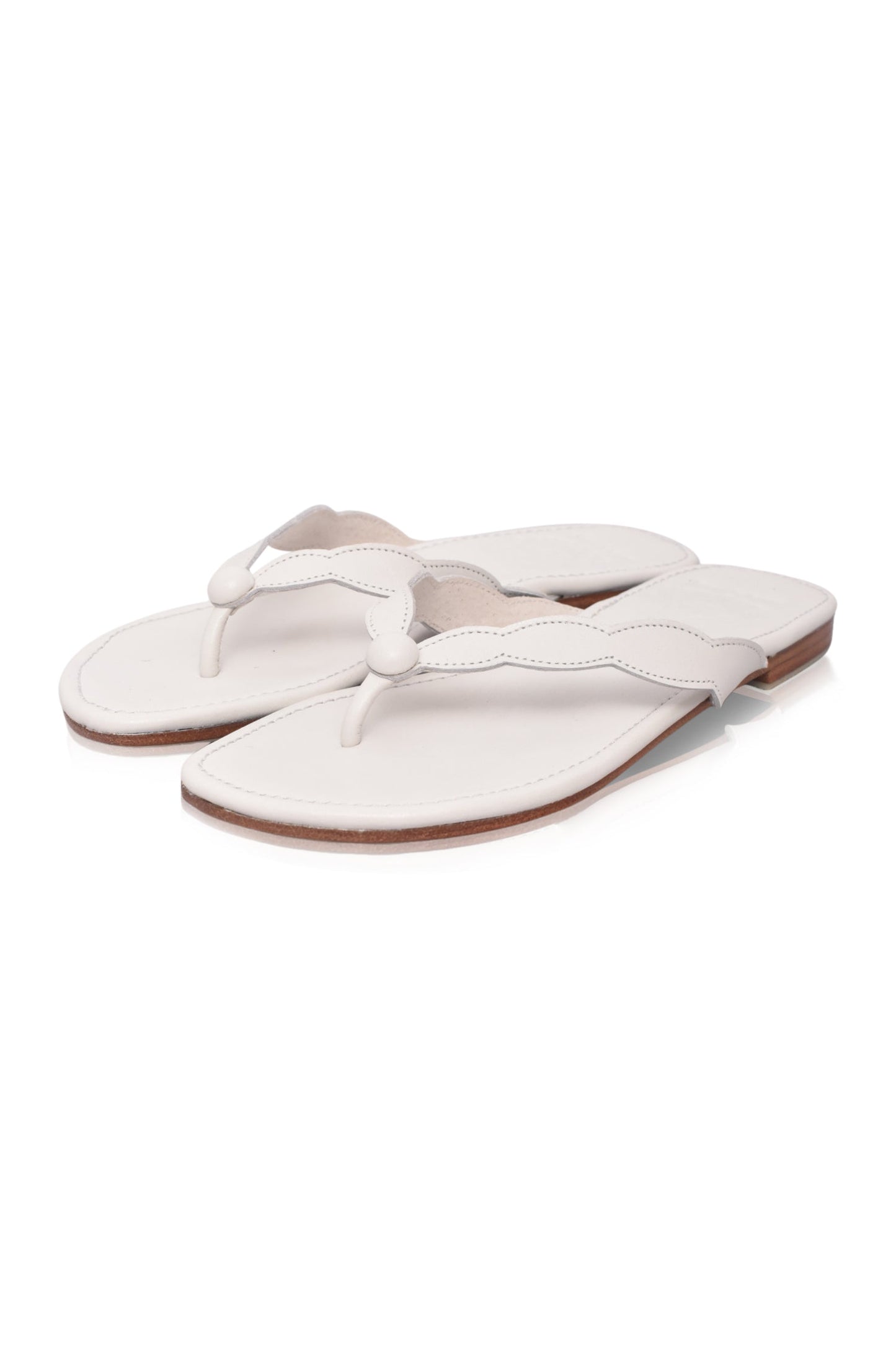 Emerance Leather Slides