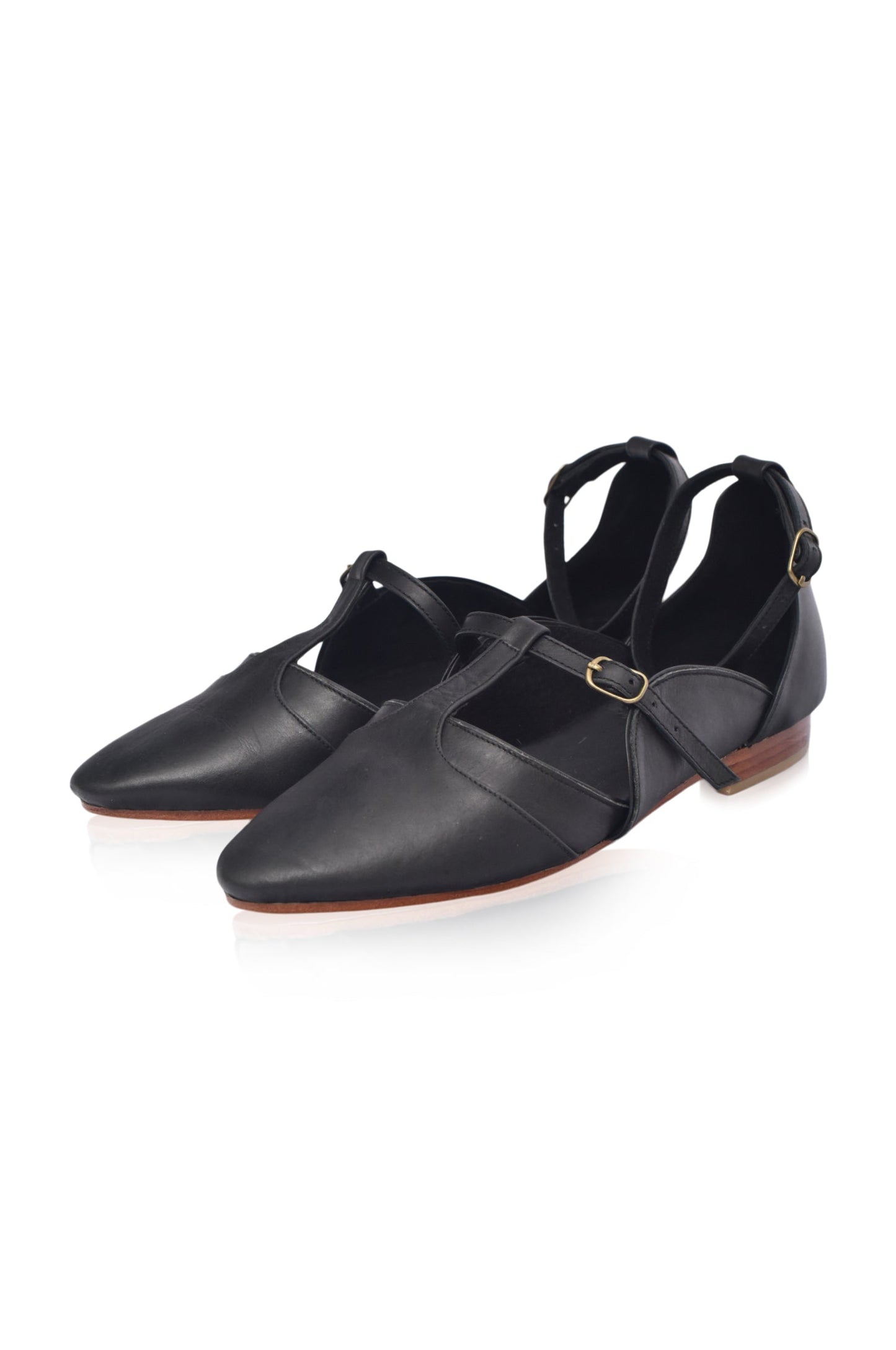 Dieuwertje Leather Ballet Flats