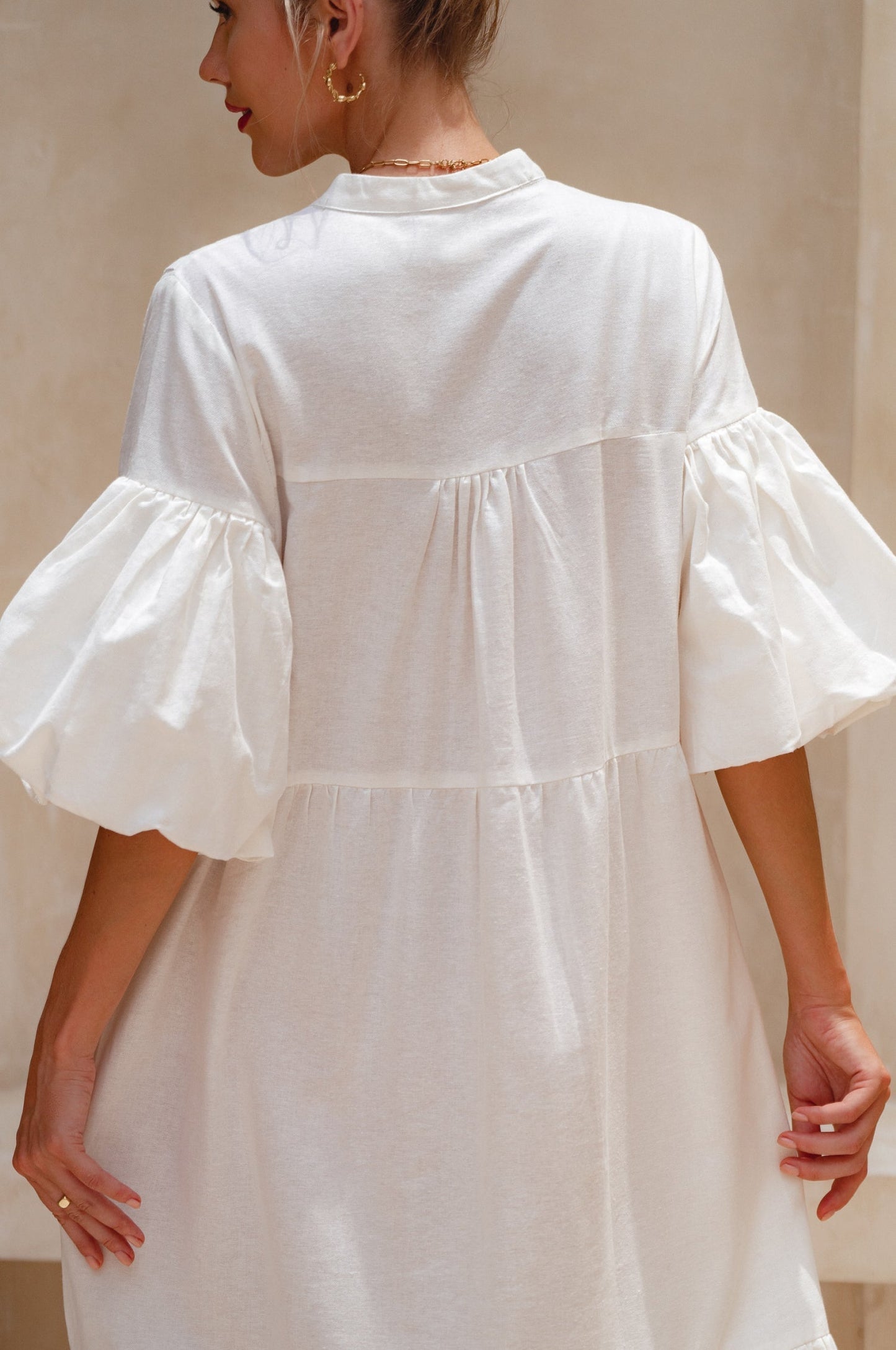 Novalie Puff Sleeve Maxi Dress