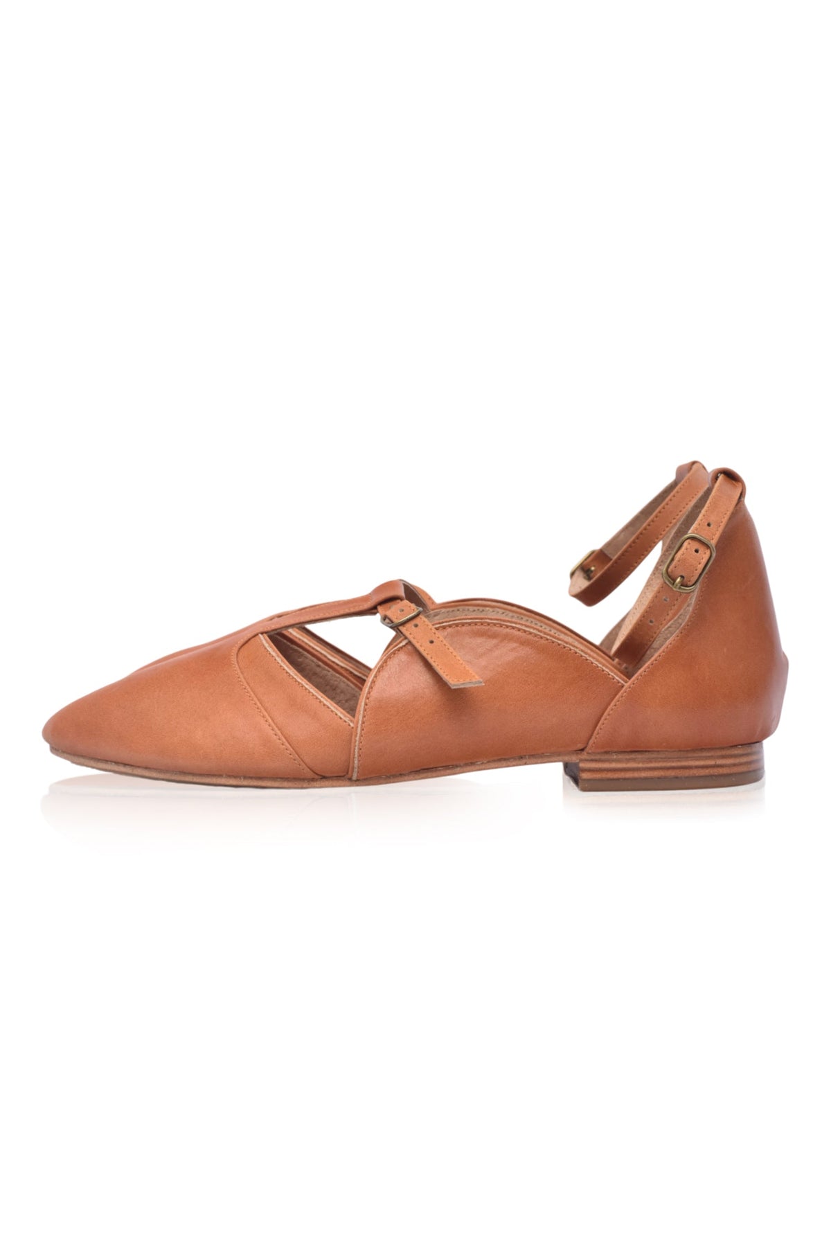 Dieuwertje Leather Ballet Flats