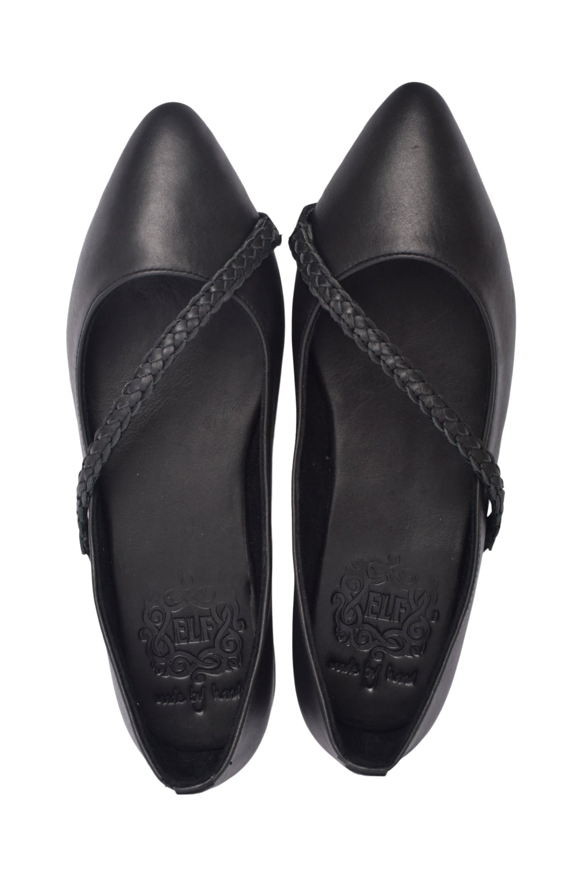 Jozefien Pointed Toe Leather Flats