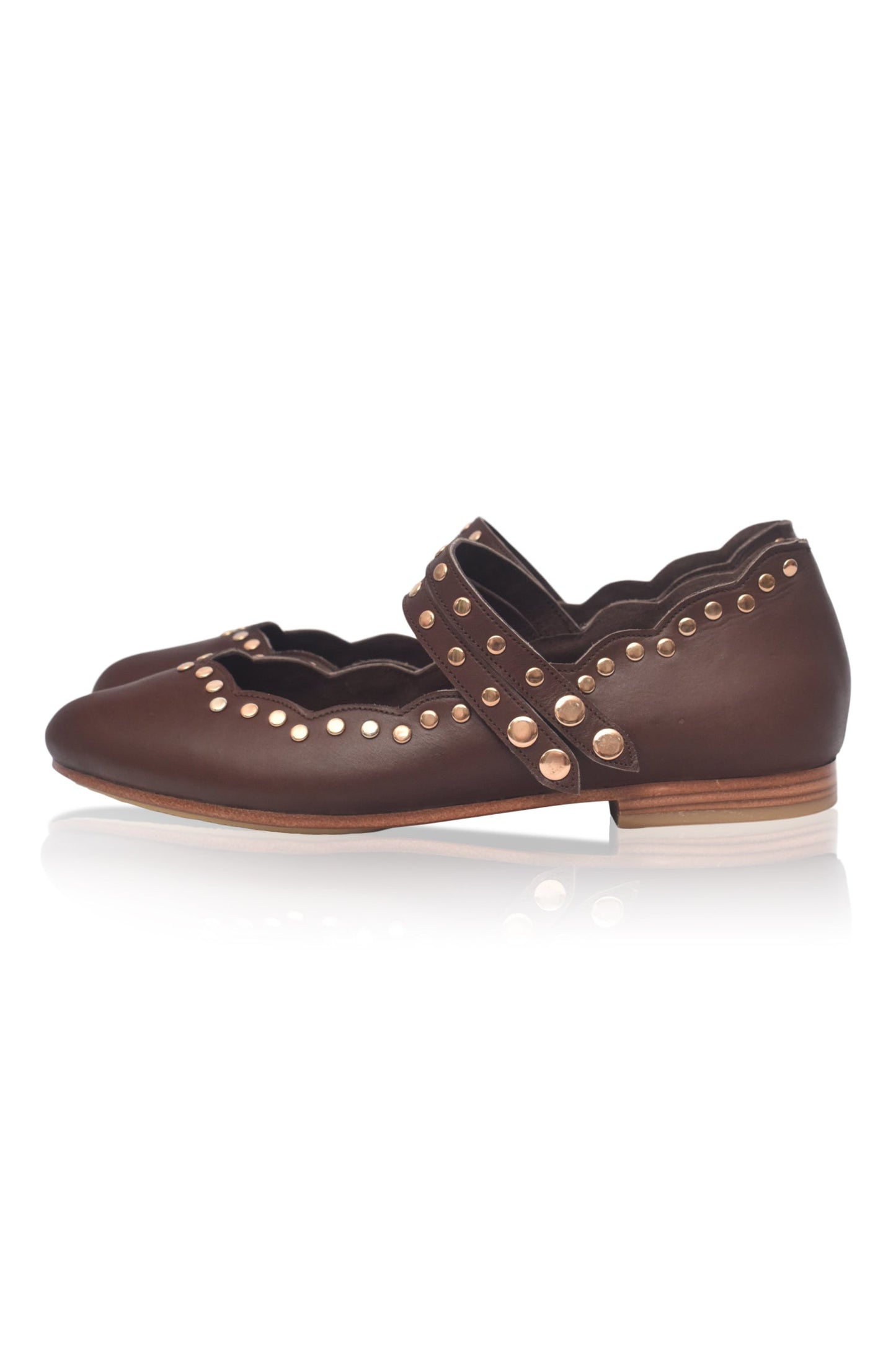 Elienne Leather Ballet Flats
