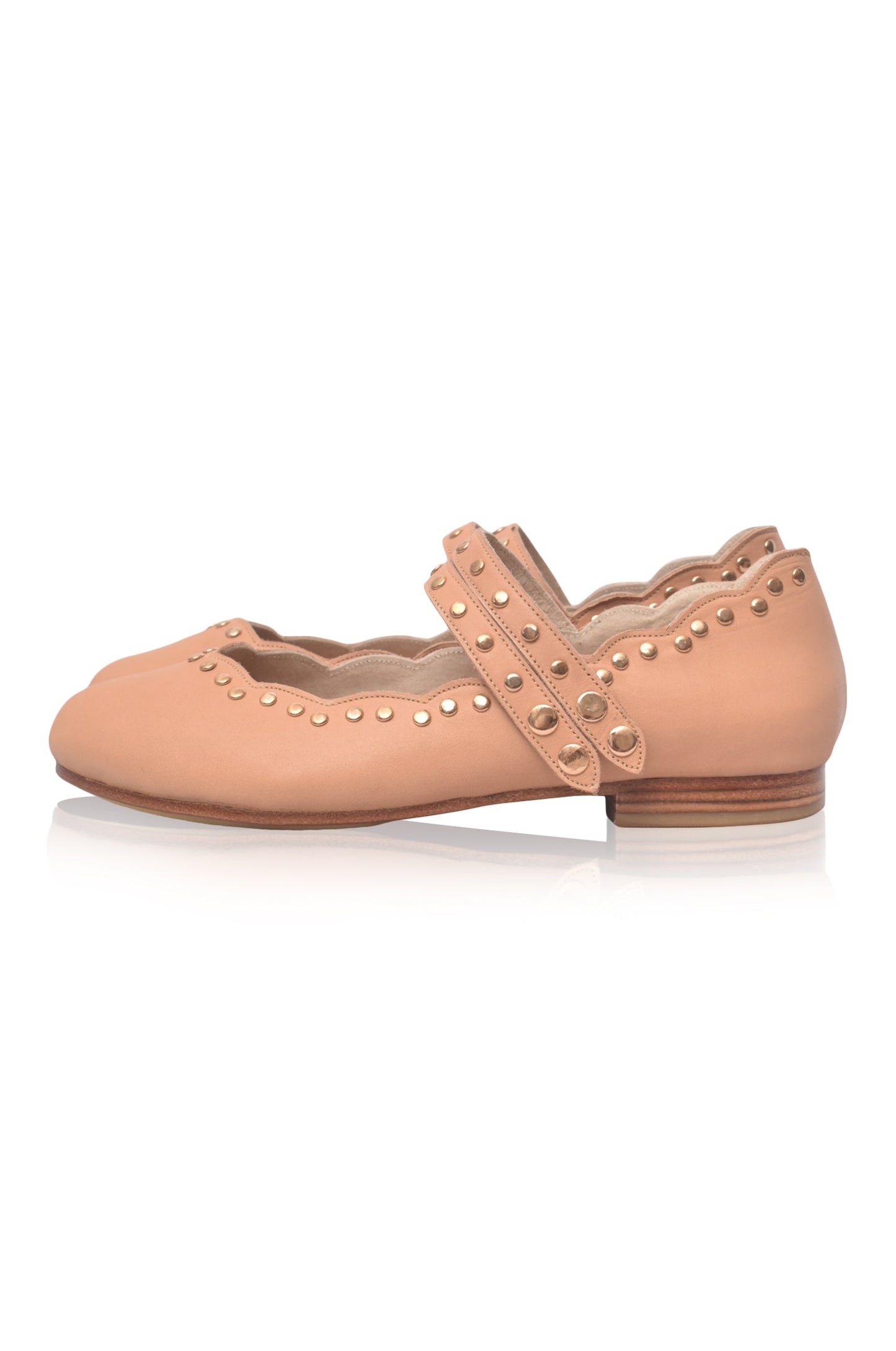 Elienne Leather Ballet Flats