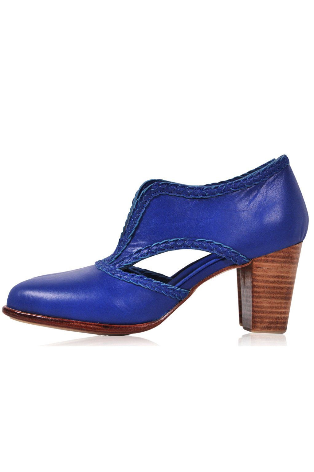 Emiliane Leather Booties
