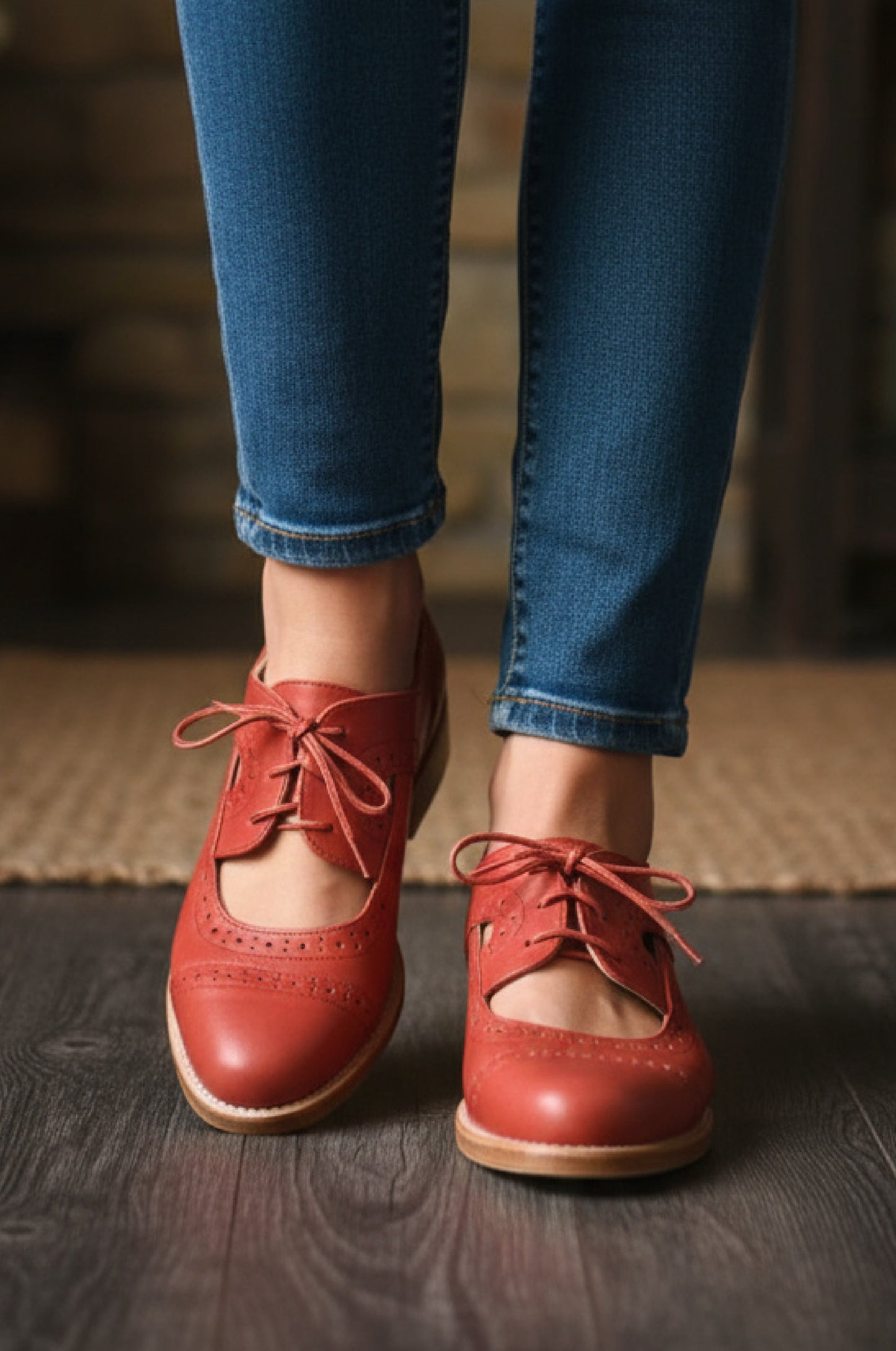Leocadie Leather Oxfords