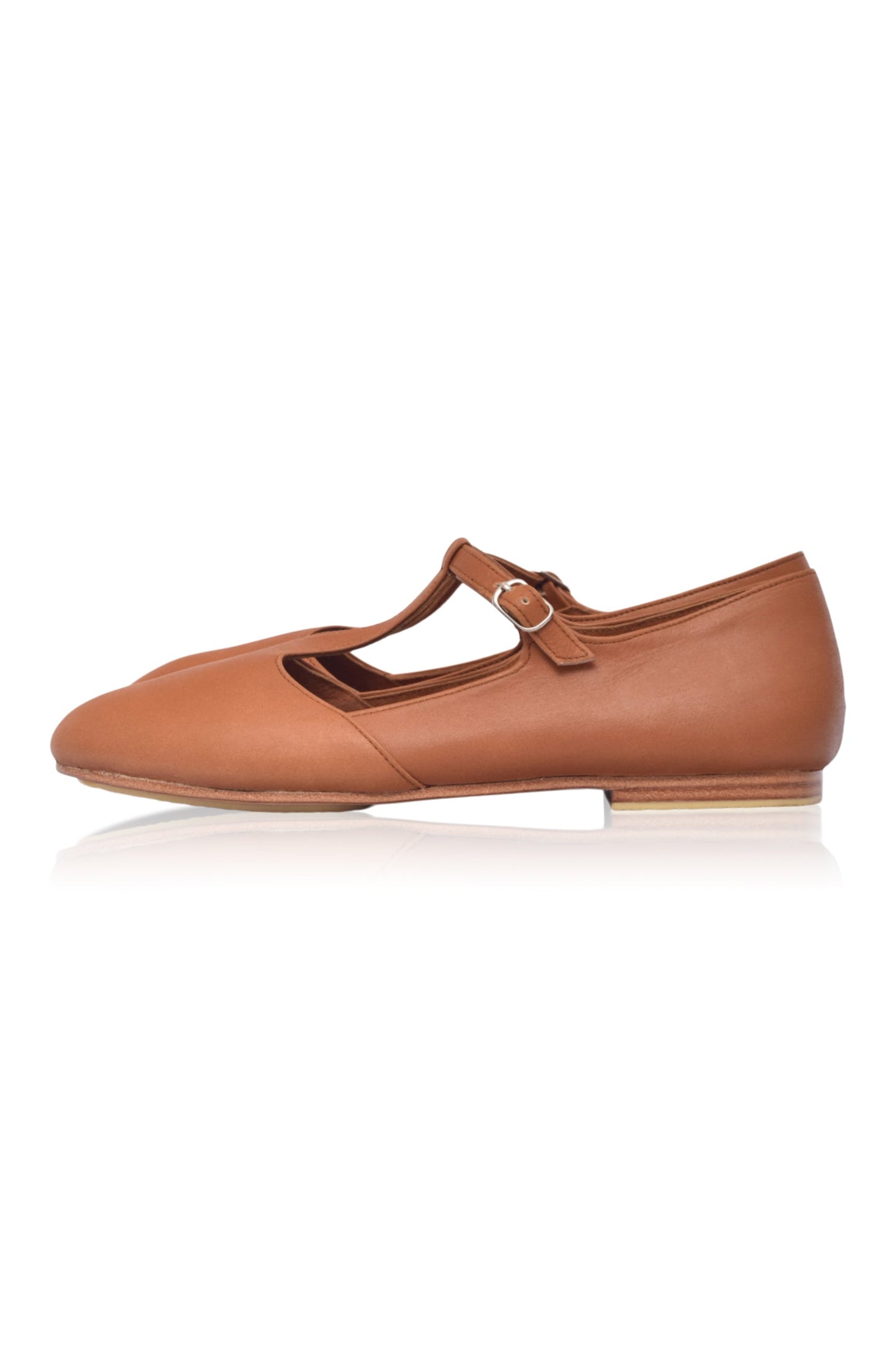Coleta Leather Flats