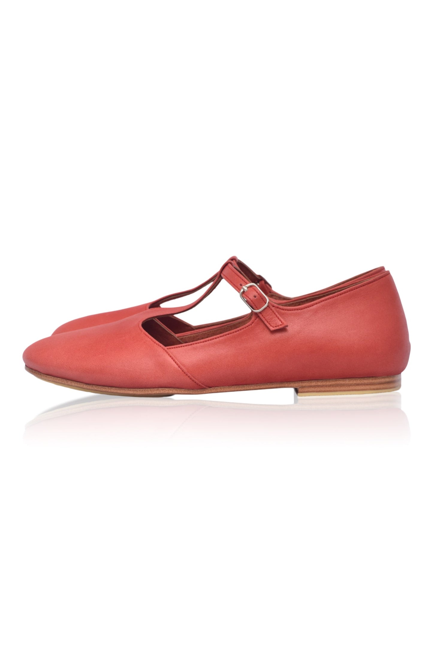 Coleta Leather Flats