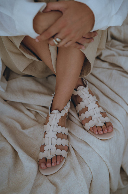 Sybille Leather Sandals