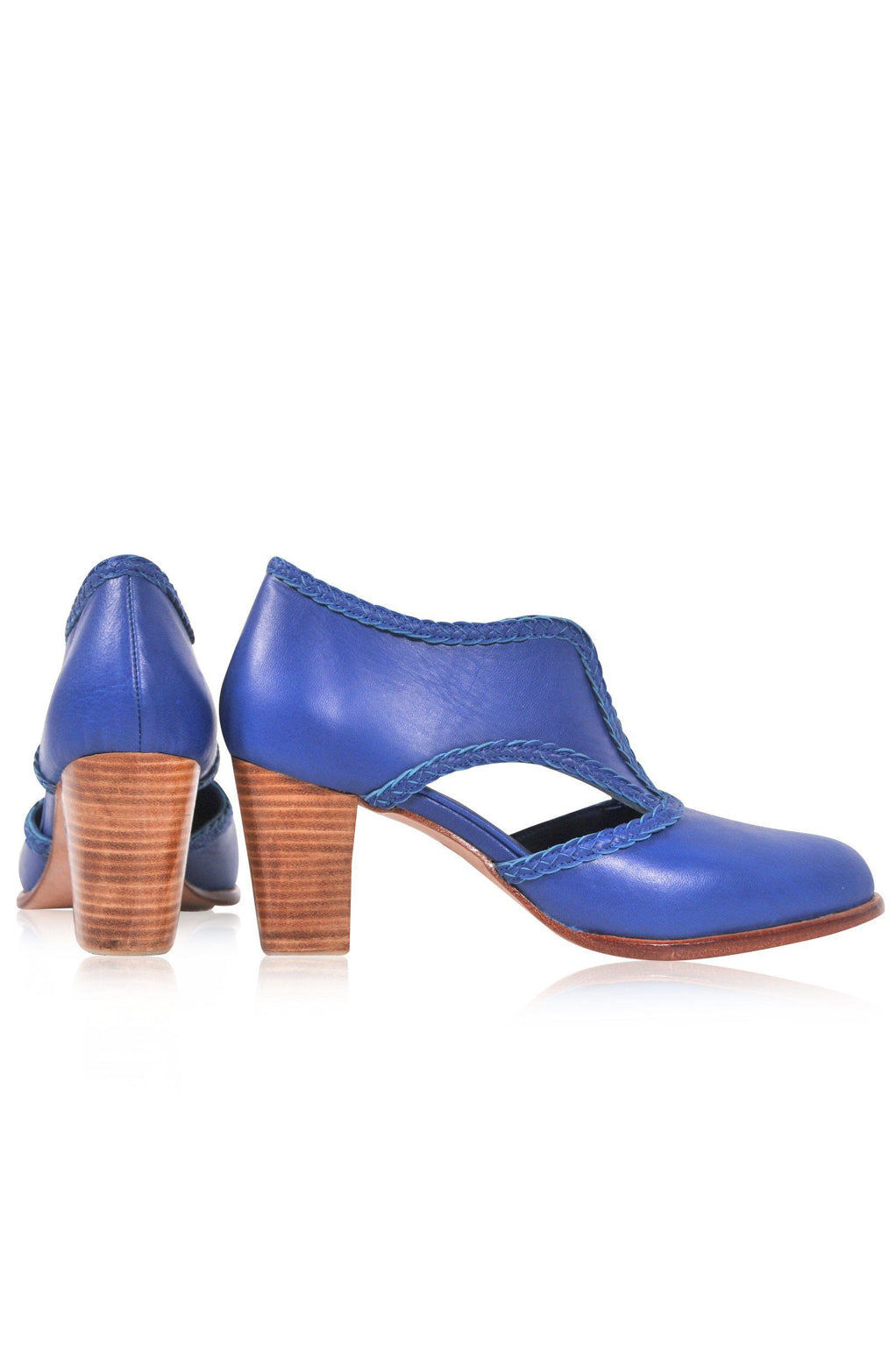 Emiliane Leather Booties