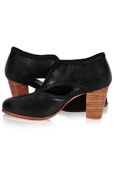 Emiliane Leather Booties