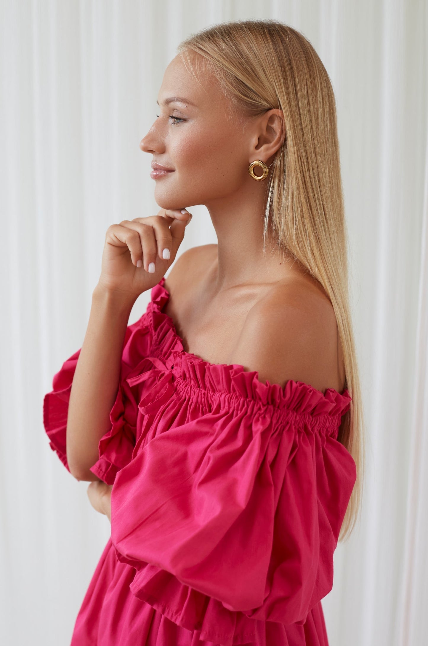 Faustina Cotton Mini Dress