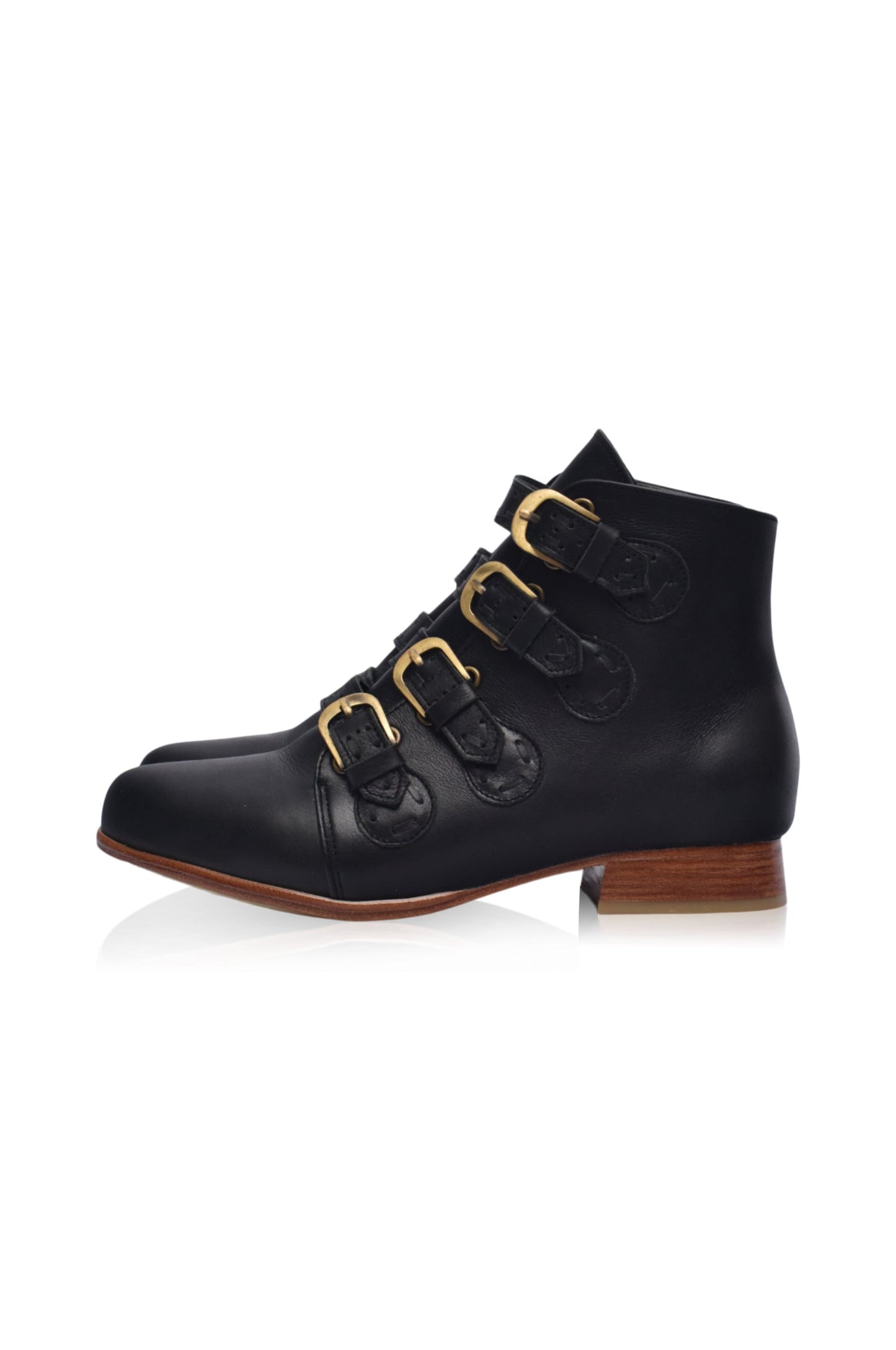 Ferelith Leather Booties
