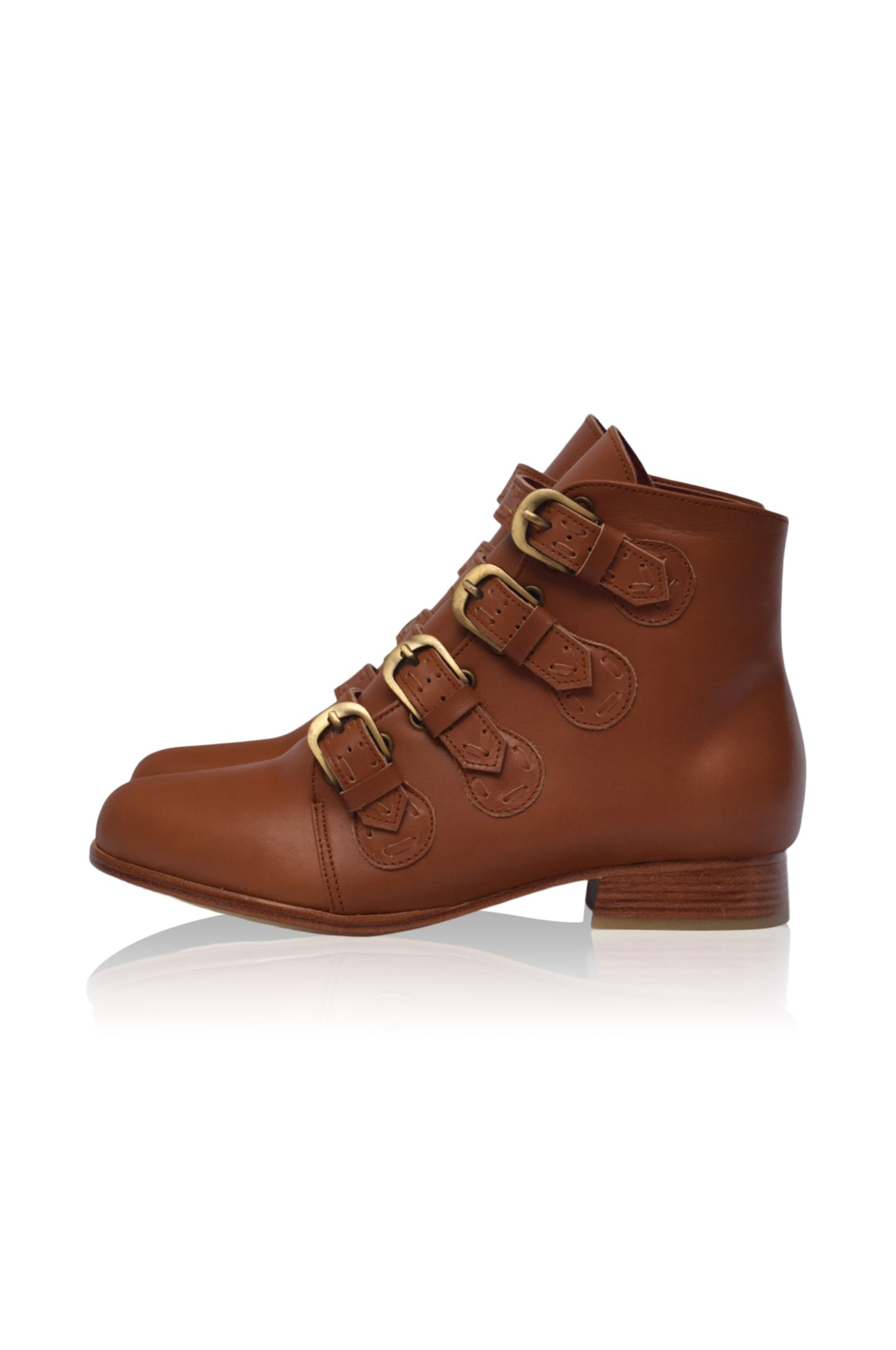 Ferelith Leather Booties