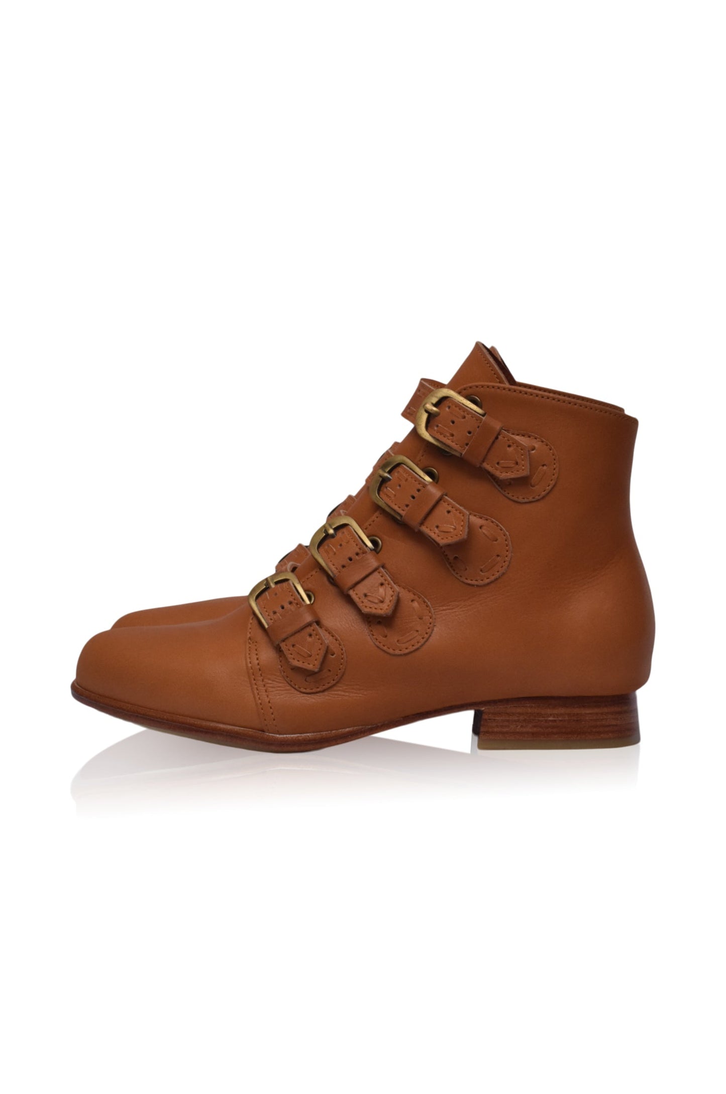Ferelith Leather Booties