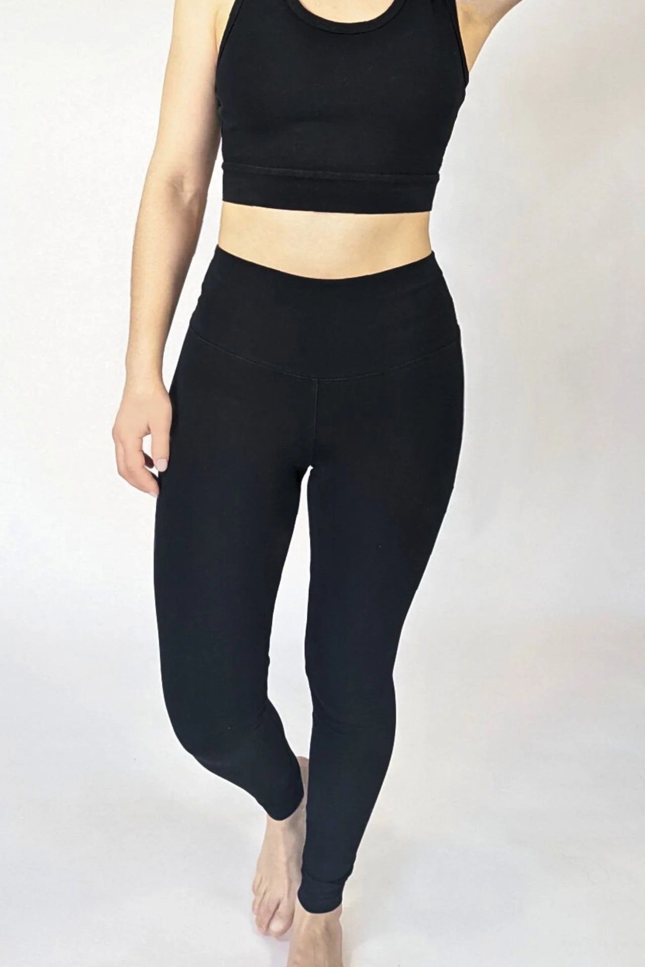 Camelia Organic Cotton Leggings 28"