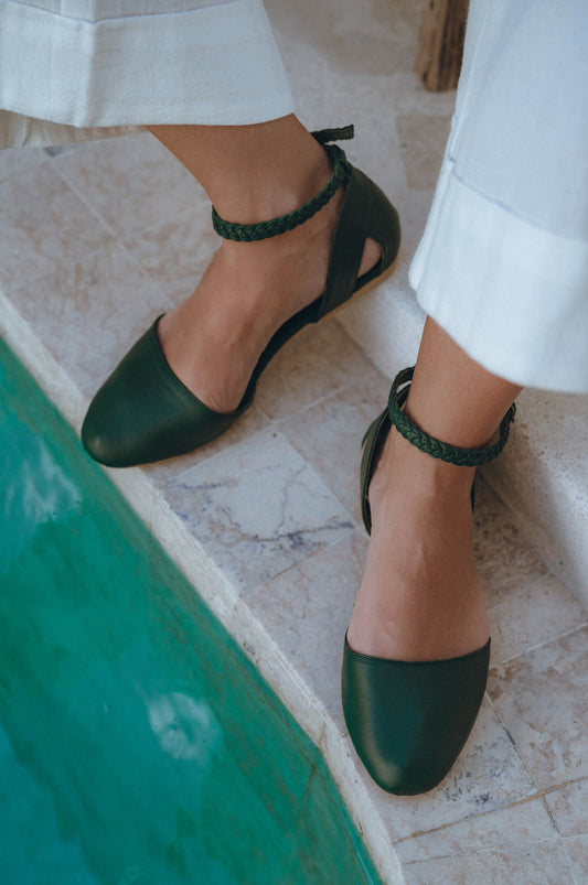 Thea Leather Ballet Flats